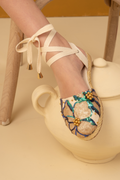 Antonella Lace - up Espadrilles