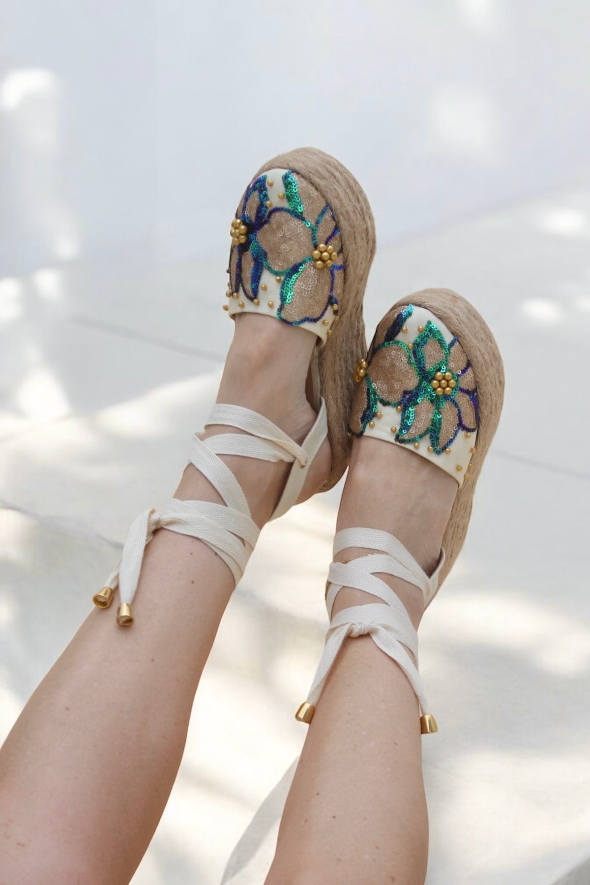 Antonella Wedge Espadrille Sandals