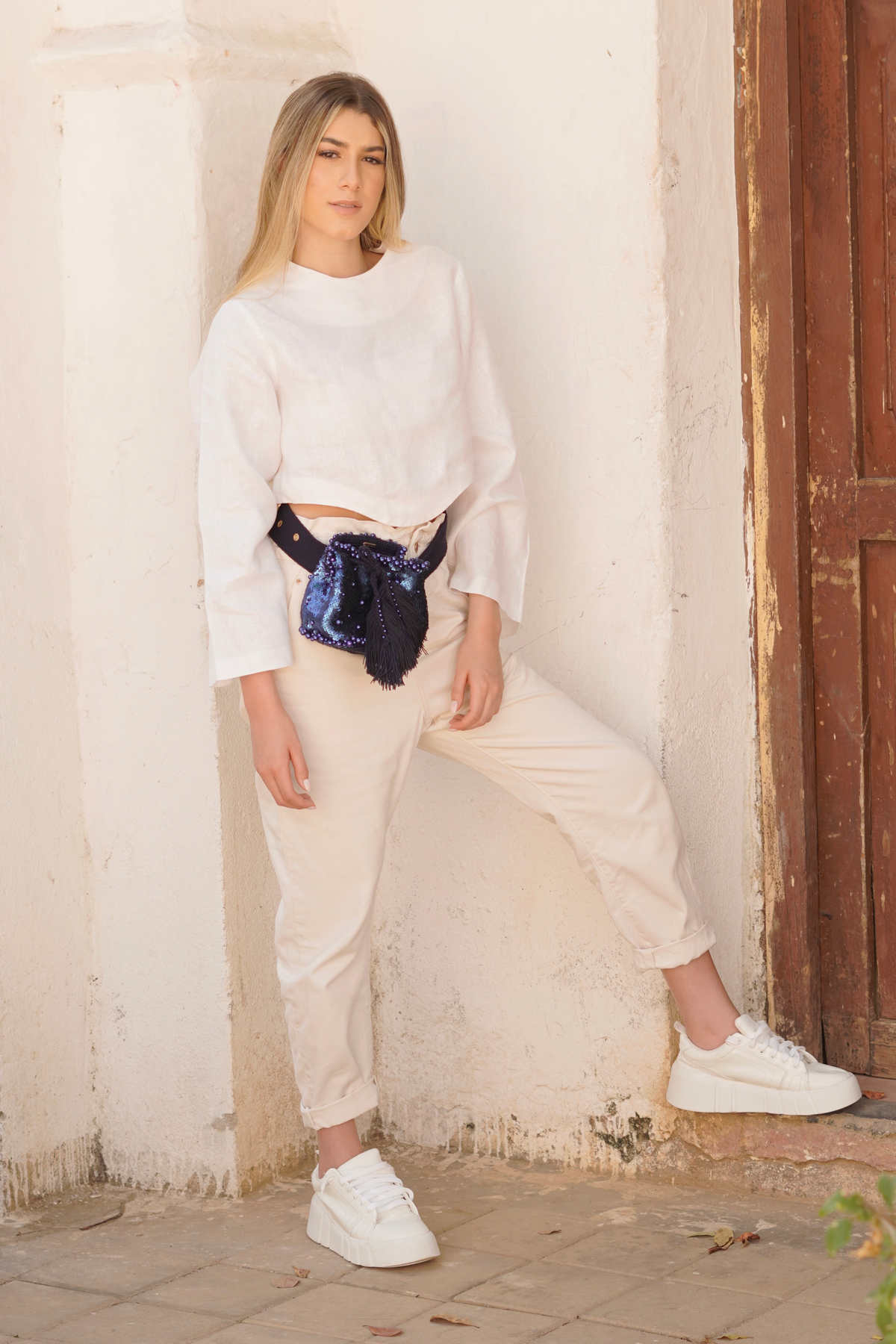 Brina Tassel Fanny Pack