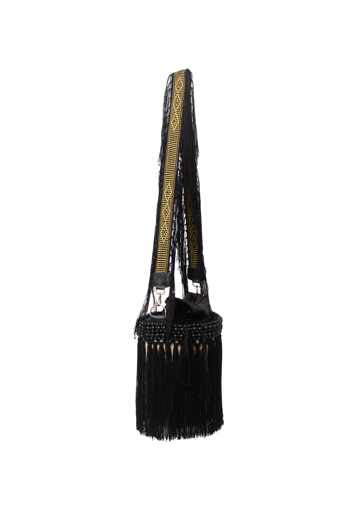 Lara Artisanal Fringe Tote